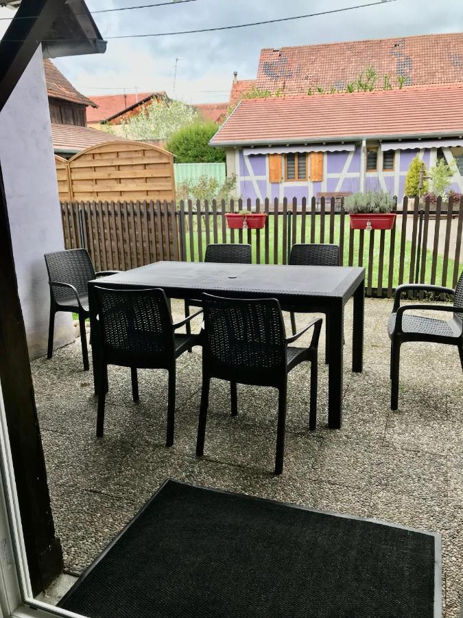 Gite Plain-Pied Avec Jardin Du Centre Alsace Ebersheim Exteriör bild