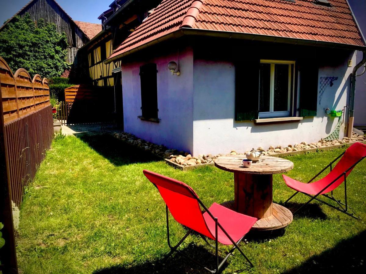 Gite Plain-Pied Avec Jardin Du Centre Alsace Ebersheim Exteriör bild